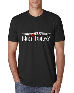 New ARYA STARK  NOT TODAY TShirt Winterfell Trendy Womens T Shirt GOT Fans Gift Tee T-shirt